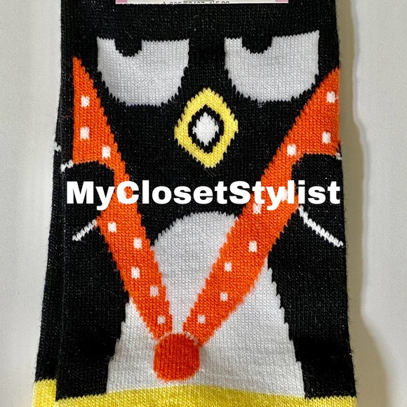 BADTZ MARU Sanrio Penguin Black Socks NEW! From Japan Collectible RARE nwt anime - Picture 4 of 5